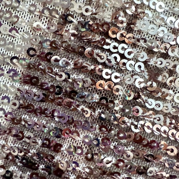 Intimately Free People FP Leopard Gold Rush Sequin Long Sleeve Fitted Top - Picture 7 of 10